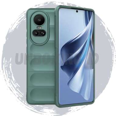CASING OPPO RENO 10 5G CASE OPPO RENO 10 PRO 5G SOFTCASE BUMPER Reno 10 5G Hijau