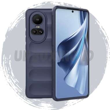CASING OPPO RENO 10 5G CASE OPPO RENO 10 PRO 5G SOFTCASE BUMPER Reno 10 5G Biru