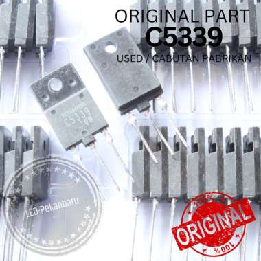 TRANSISTOR HORIZONTAL C5339 C 5339 TR POWER TV DUMPER CABUTAN ORIGINAL