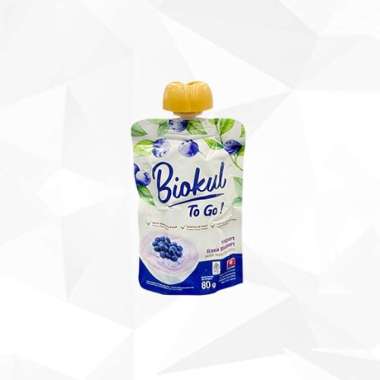 BIOKUL YOGHURT TO GO BLUEBERRY 80GR