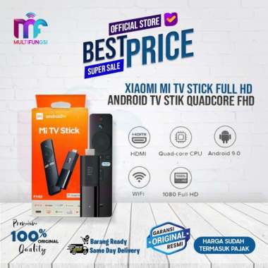 Xiaomi Mi TV Stick Full HD Android TV Stik Quadcore FHD Garansi Resmi
