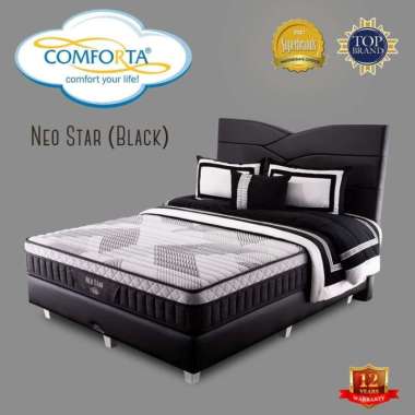 Comforta Matras Neo Star Springbed Uk. 90 - 200 | Kasur tebal 28 Cm 140x200 - Full Set
