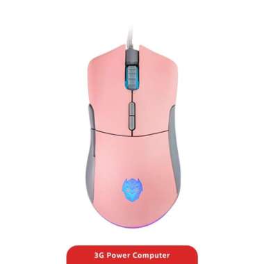 Rexus Xierra X15 Gaming Mouse Pink
