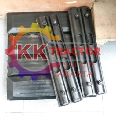 track pad karet komatsu pc40 pc50 kobelco sk50 zaxis zx48