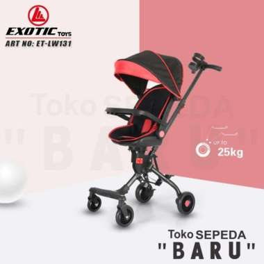 TB - Baby Stroller / Chair Stroller EXOTIC ET-LW131 Red
