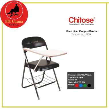 Kursi Lipat Kuliah Chitose Yamato - MBD Bangku Lipat Multicolor