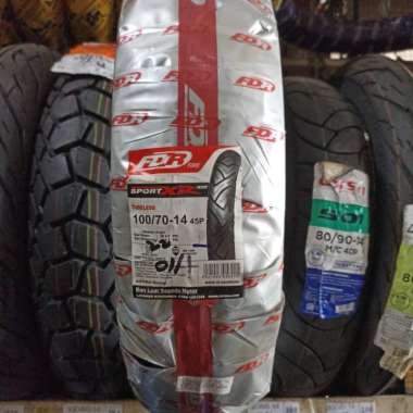 Ban Motor matic 14 Tubeless 100/70-14 Sport XR Evo Merk FDR