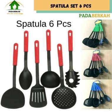 Spatula Set Spatula Silikon Sutil Set Sodet Set Spatula Set 6 pcs