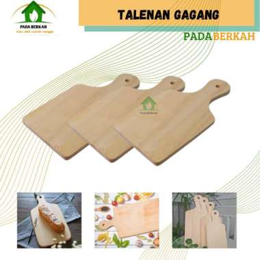 Talenan Kayu Pinus Gagang Mini Terbaik Talenan Kayu Gagang Tatakan Besar