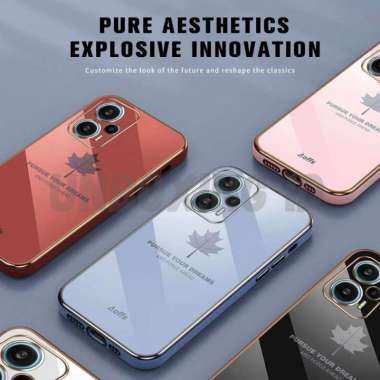 CASING XIAOMI POCO F5 CASE XIAOMI POCO F5 SOFTCASE PLATING POCO F5 Hitam