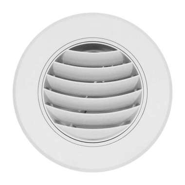Ceiling Round Air Grill 8 Inch ABS Grill Penutup Inline Duct 8 Inch 20CM Penutup AC Ducting