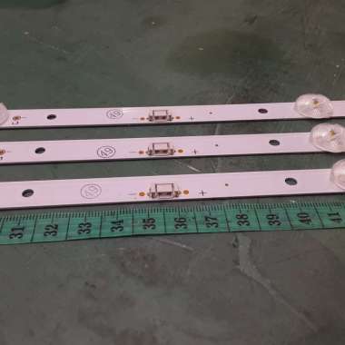 BackLight LG 32LN560BTA dijual 1 set 3 batang Led 5mata 3volt 56-53cm