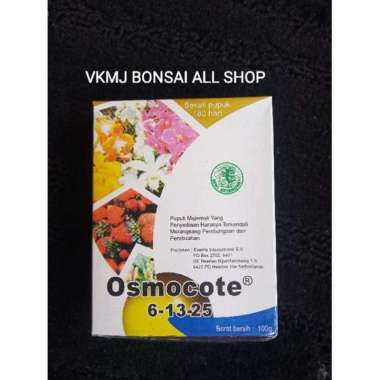 OSMOCOTE PUPUK DEKASTAR PLUS TE / SLOW RELEASE 100gram Kemasan pabrik