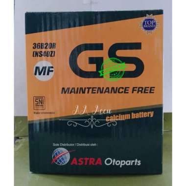 Aki /Accu Avanza Xenia Carry Granmax Apv GS MF NS40Z aki kering cirebo Multicolor