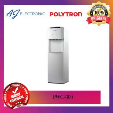 DISPENSER GALON BAWAH POLYTRON PWC-600 PWC 600 PWC600 LOW WATT Multicolor
