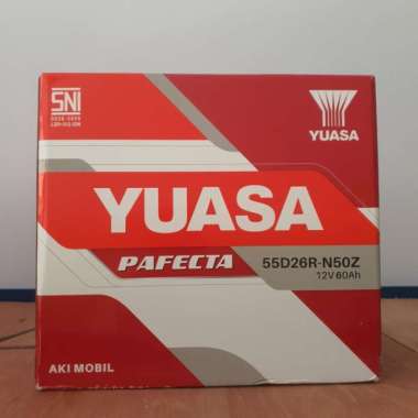Aki Mobil Yuasa 55D26R / N50Z