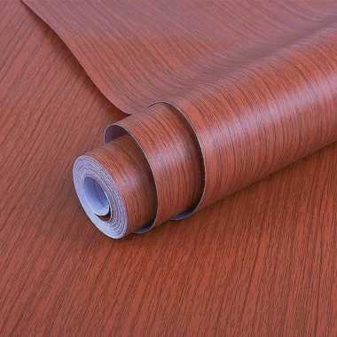 WALLPAPER STIKER DINDING SERAT KAYU TRIPLE