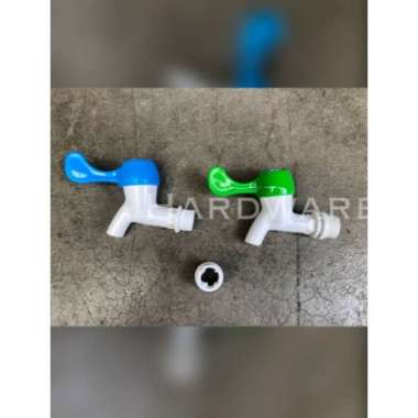 HPP Kran Tembok Pvc 2 way Engkol