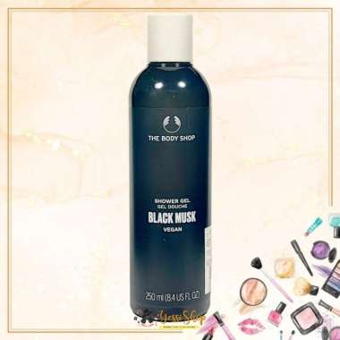 THE BODY SHOP BLACK MUSK SHOWER GEL 250ML - NEW VERSION VEGAN