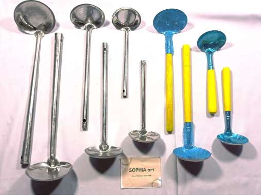 irus cintung centong sendok kuah sayur bakso stainless STAINLESS KECIL