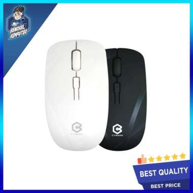 MOUSE WIRELESS CYBORG C1 LITE Free Baterai BLACK