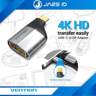 Vention Koverter USB Type C To Displayport DP Adapter Displayports