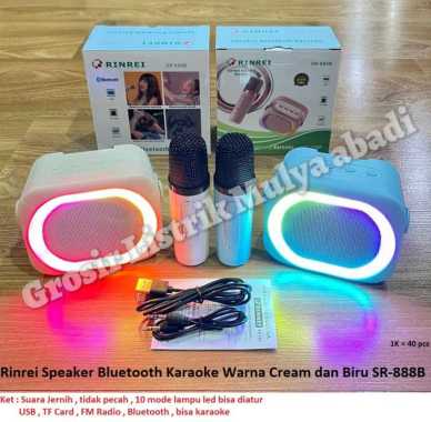 Rinrei speaker bluetooth karauke SR-888B