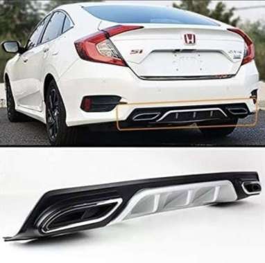 Diffuser Civic Turbo 2017 2018 2019 2020 2021