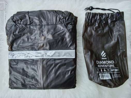Jas Hujan Plevia Diamond Adventure 7001/Jas Hujan APD Hazmat Murah Hitam
