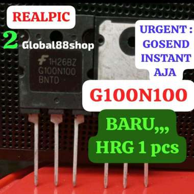G100N100 G 100N100 100A100V MOSFET TR TRANSISTOR IC IGBT MOSPET PENDINGIN HEATSINK AUDIO POWER AMPLI