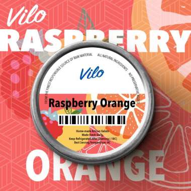 VILO Gelato Raspberry Orange [250 ml]