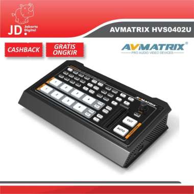 AVMATRIX HVS0402U 4-Channel Live Streaming Video Switcher