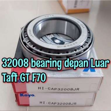 32008 bearing roda depan luar taft GT F70