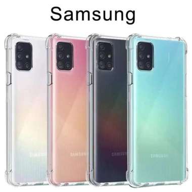 Soft Case Silikon Samsung Galaxy A31 A51 A71 Bening Anti Crack Tipis - Samsung A31