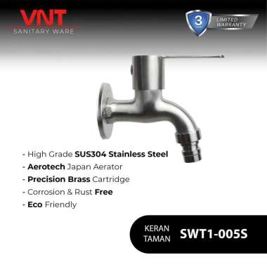 VNT Kran Taman Stainless SWT1-005S