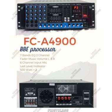Amplifier Karaoke FIRSTCLASS FC-A4900 FC A4900 BBE Processor ORIGINAL
