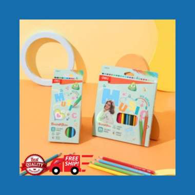 PENSIL WARNA PANJANG DELI C148 C148-24 WARNA