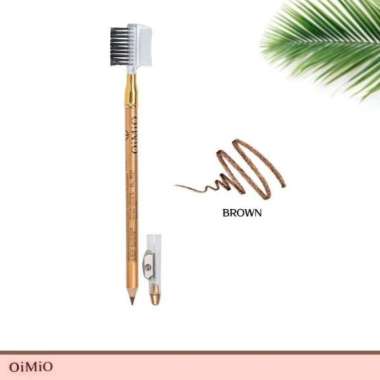 Oimio Eyebrow Pencil & Oimio Eyeliner Pencil Black \\ Pensil Alis anti Luntur & Eyeliner Waterproof 