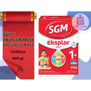Promo Harga SGM Eksplor 1+ Susu Pertumbuhan Vanila 600 gr - Blibli