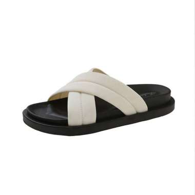 OEM SK-S61 Sendal Silang Wanita Kekinian / Sendal Korea Anti Licin / Sandal Tali Silang Karet Wanita