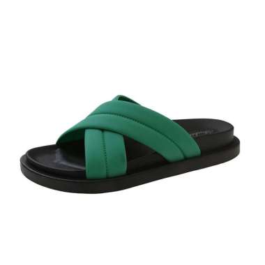 OEM SK-S61 Sendal Silang Wanita Kekinian / Sendal Korea Anti Licin / Sandal Tali Silang Karet Wanita