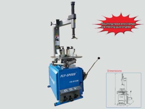 Tire Changer Fly Speed FS812M Motorclce Use Only