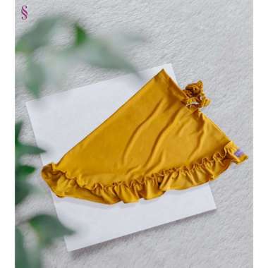 Kanzata Hijab Anak Bayi Newborn Baru Lahir Perempuan Manisa Tali karet Kaos Adem Premium XS (0-6 Bul