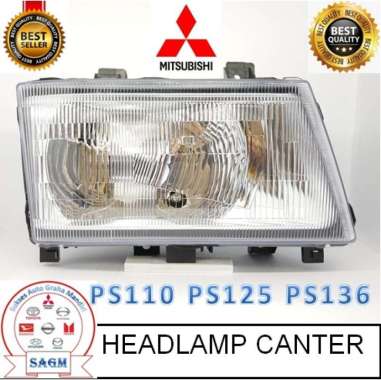 LAMPU DEPAN BESAR HEAD LAMP CANTER 110PS 125PS 136PS HEADLAMP KANAN (RH)