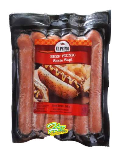 Sosis El Primo Beef Picnic | Sosis Sapi gr
