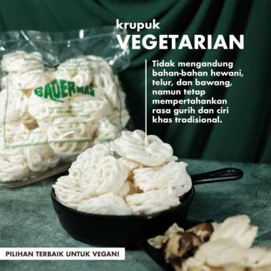 BADERMAS KERUPUK VEGETARIAN 180GR