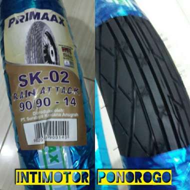 Ban PRIMAAX 90/90-14 SK-02 RAIN ATTACK TUBETYPE BUKAN TUBELESS