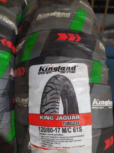 Ban luar KINGLAND 120/80-17 TUBELESS Original 100%
