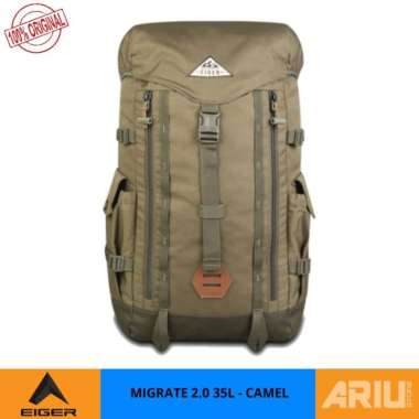 TAS RANSEL HIKING EIGER 1989 MIGRATE 2.0 35L ORIGINAL RUCKSACK