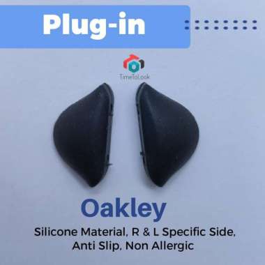 Nosepad Kacamata Plug-in Nose Pad Rubber Oakley Colok Plug in Specific